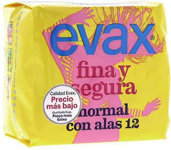 Evax Fina y segura normal with wings (x12)