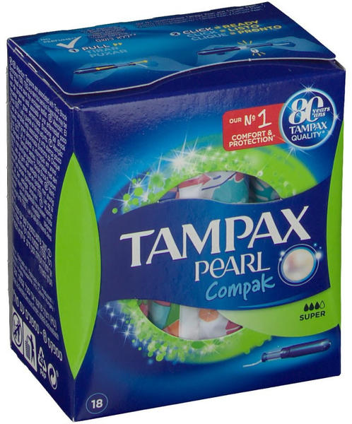 Tampax Compak Pearl Super (x16)