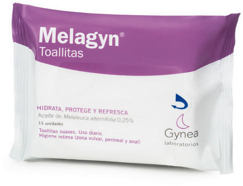 Gynea Melagynin wipes (x15)