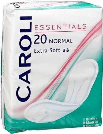 Curatex Caroli Damenbinden Essentials Normal (20 Stk.)