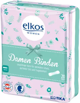 Elkos Women Damen Binden normal