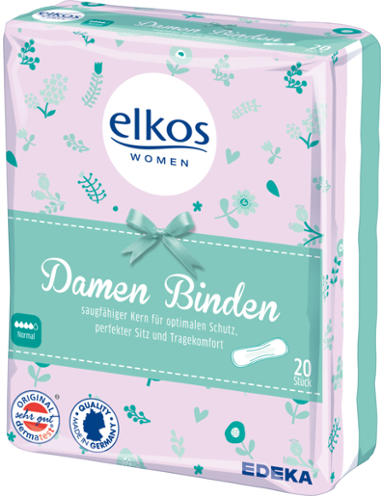 Elkos Women Damen Binden normal