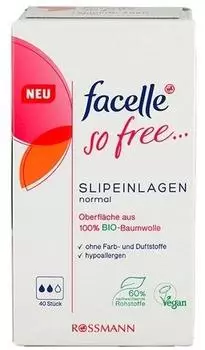 Facelle So Free Slipeinlagen normal
