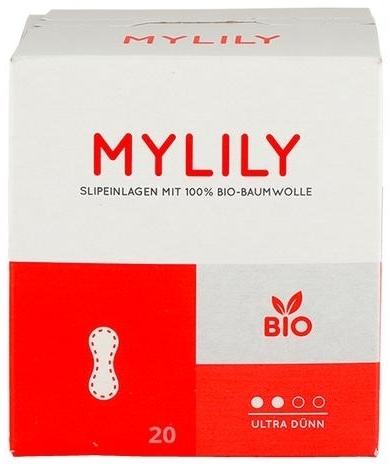 Mylily Slipeinlagen mit 100% Bio-Baumwolle ultra dünn