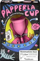 &laquo;PapperlaCup&raquo; (Gr&ouml;&szlig;e S) rosa Menstruationstasse aus Silikon (1 St&uuml;ck) 1 St
