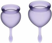 Satisfyer - Satisfyer - Feel Good Menstrual Cup Lila 15 + 20 ml