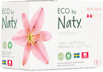 Naty Eco Tampons Regular (18 Stk.)