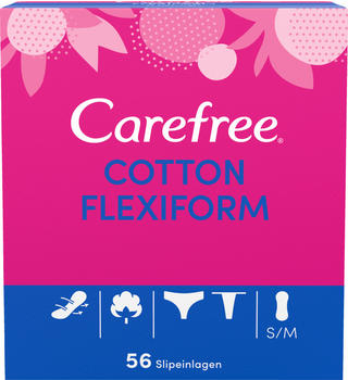 Carefree Slipeinlage Cotton Flexiform (56 Stk.)