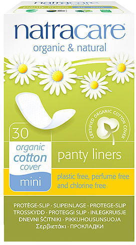 Natracare Organic Mini Panty Liners 30 Pack
