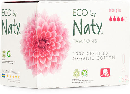 Naty Eco Tampons super plus (15 Stk.)