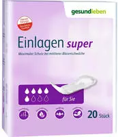 Gesund Leben Einlagen super 20 St