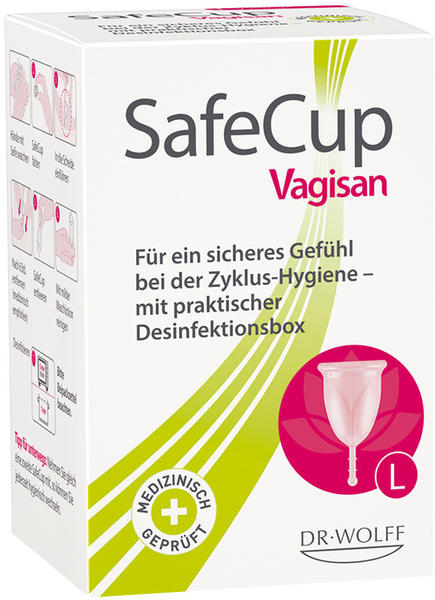 Dr. August Wolff SafeCup Vagisan Menstruationstasse Größe L