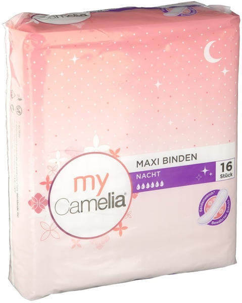 Camelia Maxi Binde Nacht (16 Stk.)