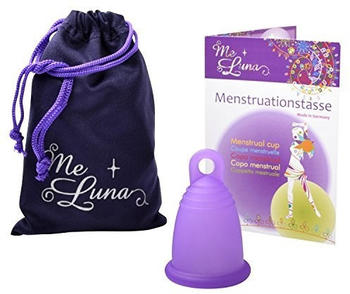 Me Luna Menstruationstasse Classic - Ring - Violett - Größe M