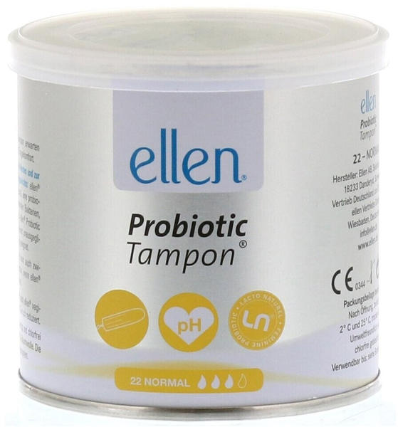 Ellen Probiotischer Tampon normal (22 Stk.)