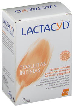 Lactacyd Intimate wipes (x10)