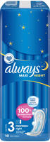 Always Maxi Binde ProFresh Nacht 10 St&uuml;ck