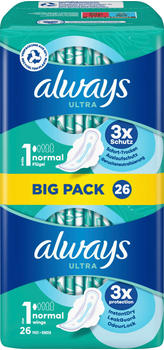 Always Ultra-Binden Normal mit Flügeln BigPack (26 Stk.)