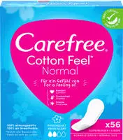 Carefree Cotton Feel Normal fresh scent 56 St