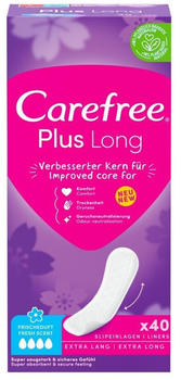 Carefree Plus Long Slipeinlagen mit Frischeduft (5 x 40 Stk.)