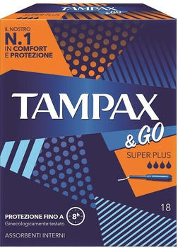 Tampax Go Super Plus Tampons (18 Stk.)