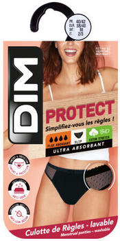 Dim Protect Heavy Flow Menstrual Underwear (Black) - 44/46