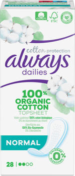 Always Slipeinlagen Cotton Protection Normal (28 Stk.)
