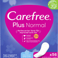 Carefree plus Normal fresh scent Slipein 56 St