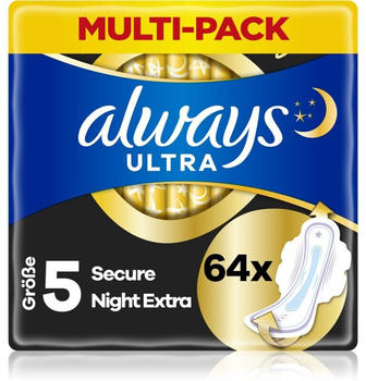 Always Ultra Secure Night Extra Binden Gr. 5 (4 x 16 Stk.)