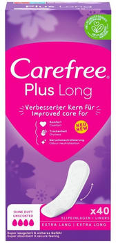 Carefree Plus Long Slipeinlagen parfümiert (5 x 40 Stk.)
