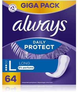 Always Daily Protect Slipeinlagen Long (64 Stk.)