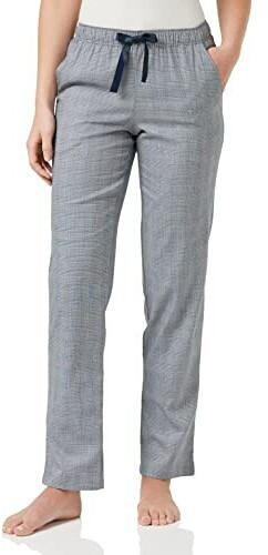 Schiesser Mix+Relax Lounge Pants (165674) blue/white checked