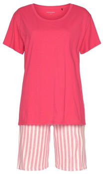 Schiesser Pure Stripes Pajamas (176985) pink