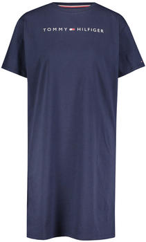 Tommy Hilfiger Logo Print Night Dress (UW0UW01639) navy