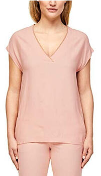 S.Oliver Jersey/Satin-T-Shirt (2014429) rosa