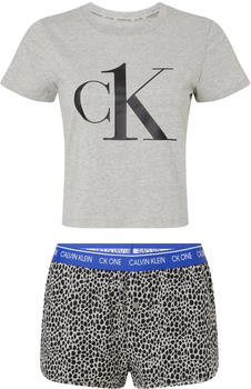 Calvin Klein CK One - Pajama Set (000QS6443E) mini giraffe grey