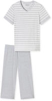 Schiesser Schlafanzug "Casual Essentials" mit modisch umgeschlagenen &Auml;rmeln