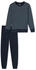 Schiesser Basic Schlafanzug (181753) marine