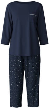 Calida Sweet Dreams 3/4-Pyjama (42138) peacoat