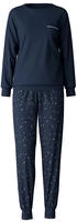 CALIDA Schlafanzug "Sweet Dreams" 2 tlg. Langarm, Rundhals, Interlock-Qualit&auml;t,