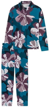 Schiesser Pyjama Interlock multicolor bedruckt - Modern Nightwear (181895)