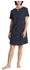 Calida Kurzarm-Nachthemd Länge 95 cm peacoat blue (32038)