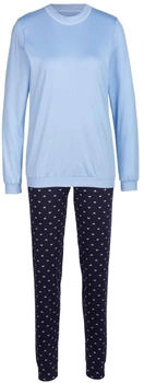 Calida Bündchen-Pyjama Night Lovers dark lapis blue (43829)