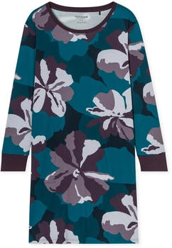 Schiesser Nachthemd langarm Interlock multicolor bedruckt - Modern Nightwear (181892)