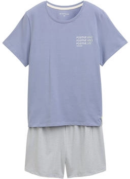 Tom Tailor Pyjama-Set mit Streifenmuster blue stripe / (60288_U622)