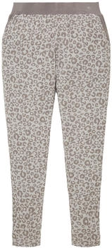 Tom Tailor Pyjama-Hose mit Leo-Print grey-medium-allover / (64108_U825)