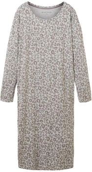 Tom Tailor Nachthemd mit Animalprint grey-medium-allover / (60177_U825)