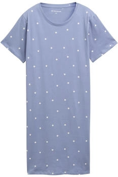 Tom Tailor Nachthemd mit Punktemuster blau-mittel-Punkte / (60334_U0627)