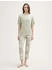 Tom Tailor Pyjama-Set mit Allover-Print grün-hell-Allover / (60308_U315)