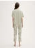 Tom Tailor Pyjama-Set mit Allover-Print grün-hell-Allover / (60308_U315)